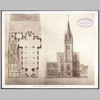 Gueldenpfennig Arnold (1830-1908), Katholische Kirche und Pfarrhaus, Luebeck,  Architekturmuseum der Technischen Universität Berlin (Wikiedia).jpg